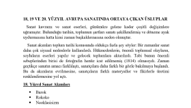 Sanat İçeriği Yazısı