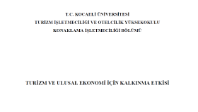 Tez ve Makale içerik ve kaynakça teknik düzenleme işlemi