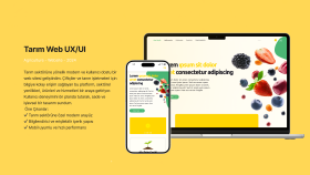 Agriculture Website UX UI