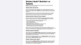 Eğitim yazısı