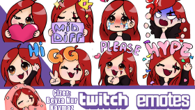 Twitch emote Katarina 