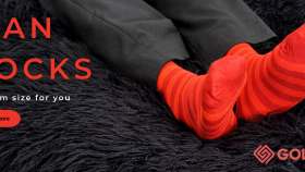 Golda - Socks Banner Design