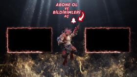 Oyun kanalı için tasarlanmış outro 🎮