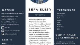 CV Tasarımı