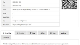 Pan Sound Light Visual 70 Adet Firma Rehberi Ekleme Projesi