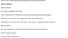 Yunus Emre Divanı'ndan Bir Şiir İncelemesi