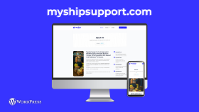 MyShipSupport Firmasının Dijital Lojistik Kanalı - WordPress