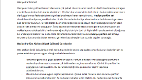 Web Sitesi İçeriği