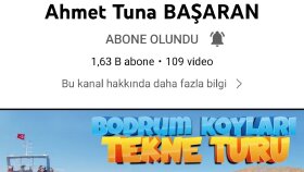 YouTube İşlemlerimiz