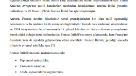 Örnek Bir Yazıdan Kesit