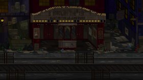 Pixel Art Sokak Tasarımı