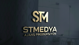 “STMEDYA | Ajans ve Prodüksiyon için Modern Kurumsal Logo”