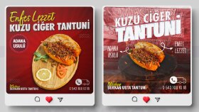 Serkan Usta Tantuni için Instagram Görselleri