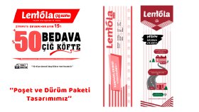Lemola Çiğ Köfteci Tasarımımız