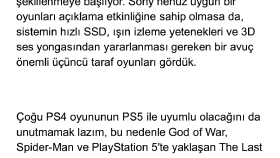 PlayStation 5 Hakkında Yazı