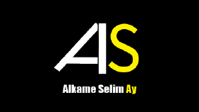 Alkameselimay için instagram profil fotoğrafı logo tasarımı.