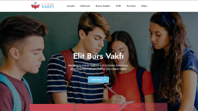 Elit Burs Vakfı - Kurumsal Website Projesi