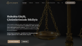 UK Hukuk Kurumsal Web Sitesi