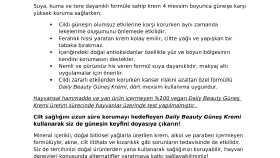Trendyol için ürün tanıtımı