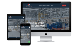 Anda Plastik için Anahtar Teslim Web Sayfası