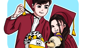Çift Karikatür Çizimi