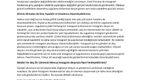 Feed Preview-İnceleme Yazısı