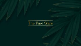 The pure shine logo tasarım