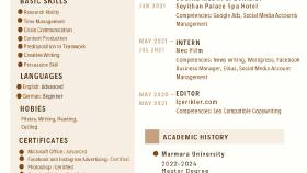 Cv tasarımı