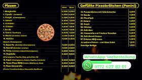 Pizza Video Menü