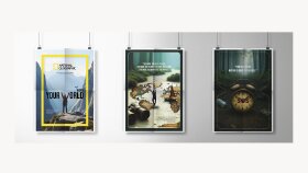 National Geographic - Proje Final Afiş Çalışmaları