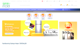 Alıcım için hazırladığım e-ticaret sitesi. sifirinciel.com