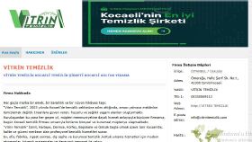 Firma Rehberi Kayıt Hizmeti GulcinNet Vitrin Temizlik Kocaeli 