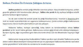 SEO Kriterlerine Uygun Blog Yazısı