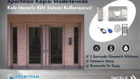 Apartman Çelik Kapı banner