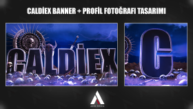 Caldiex Sunucusu Banner Ve Profil Fotoğrafı Tasarımı