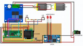 Tenis Topu Fırlatma ve Hız Ölçme Projesi-Elektronik Şema