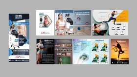 EGE MEDİCAL-EMS BODYSHAPE PRO Katalog ve Roll-Up Tasarımları