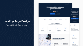 Landing Page - Web & Mobile Responsive