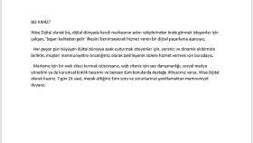 Tanıtım yazısı