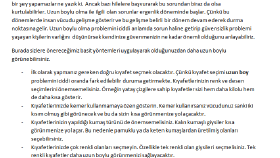 Web Sitesi İçeriği