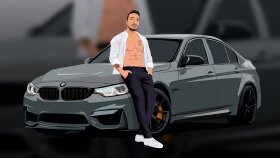 Araç, yüz ve özel pozda beden çizimi