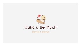 Cake u So Much Logo Tasarımı