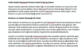Diamond Hotels İçin SEO uyumlu 28 içerik