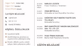 Cv tasarımı
