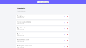To Do App Yapımı