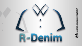 R-Denim Logo Çalışması