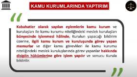 İzmir BŞB KVKK hizmet içi sunum seslendirme ve video