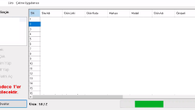 Site liste çekme ve excel uygulaması