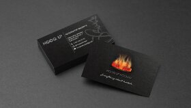 Hooq Up Hookah Kartvizit Tasarımı