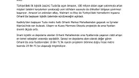 Emlak sektörü haber metni